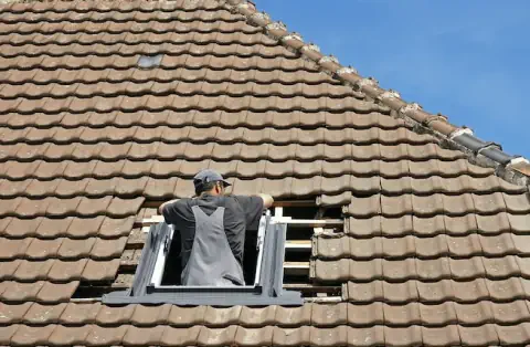 Pose de velux - Andel